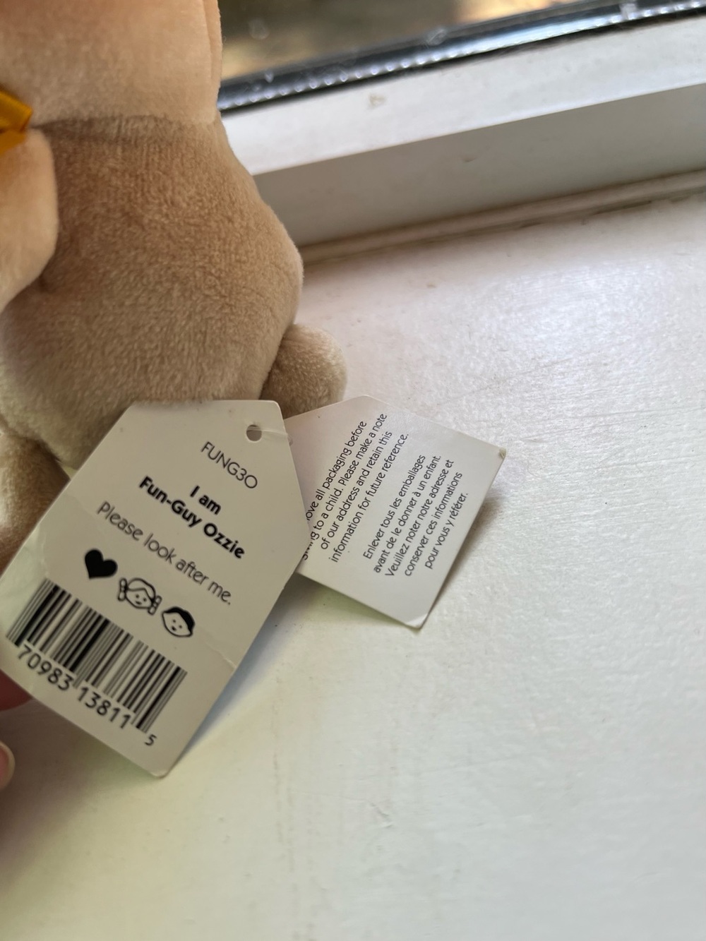 Jellycat Fun-guy Ozzy NWT - Picture 6 of 7